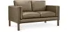 Polyurethane Leather Upholstered Sofa - 2 Seater - Mordecai image 9