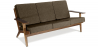 Buy Design Sofa FM350 Sofa (3 seats) - Leather Taupe 15196 - in the EU