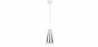 Buy Ceiling Lamp - Pendant Lamp - Steel and Glass - Apolo Steel 58222 - in the EU