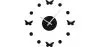 4 Butterflies Wall Clock image 9