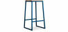 Buy Industrial Design Stool - Wood & Metal - 76cm - Big Boy Dark blue 58415 Home delivery