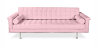Buy 3 Seater Sofa - Fabric Upholstered - Objective Pink 13258 with a guarantee