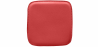 Buy Magnetized Cushion for Square Stool - Faux Leather - Stylix Red 58992 Home delivery