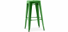 Buy Bar Stool - Industrial Design - Steel - 76cm - Stylix Green 58990 Home delivery