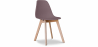 Buy Dining Chair - Scandinavian Style - Denisse Taupe 58593 Home delivery