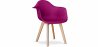 Buy Dining Chair with Armrests - Scandinavian Style - Dominic Mauve 58595 Home delivery