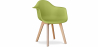 Buy Dining Chair with Armrests - Scandinavian Style - Dominic Olive 58595 - in the EU