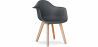 Buy Dining Chair with Armrests - Scandinavian Style - Dominic Dark grey 58595 in the Europe