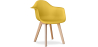 Buy Dining Chair with Armrests - Scandinavian Style - Dominic Pastel yellow 58595 - in the EU