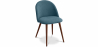 Buy Dining Chair - Upholstered in Fabric - Scandinavian Style - Evelyne Turquoise 58982 in the Europe