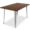 Rectangular Dining Table - Industrial - Wood - Tawny image 9