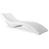 Buy Designer Garden Sun Lounger - Anuk White 59003
