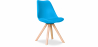 Buy Dining Chair - Scandinavian Style - Denisse Turquoise 58292 - prices