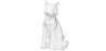 Buy Decorative Figure Fox - Matte White - Foox White 59013 - in the EU