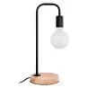 Buy Scandinavian style table lamp Black 58979