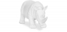 Buy Decorative Figure Rhino - Matte White - Rhyn White 59161 - in the EU