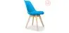 Set of 2 Denisse Scandinavian design chair with cushion - Matt image 9