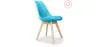 Set of 2 Denisse Scandinavian design chair with cushion - Matt image 9