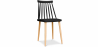 Buy Wooden Dining Chair - Scandinavian Design - Joy Black 59145 - prices