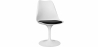 Buy Dining Chair - White Swivel Chair - Tulip Black 59156 at Privatefloor