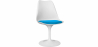 Buy Dining Chair - White Swivel Chair - Tulip Turquoise 59156 Home delivery