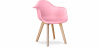 Buy Dining Chair with Armrests - Scandinavian Style - Dominic Pink 58595 with a guarantee