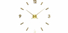 Buy Classic Chic Wall Clock Gold 58194 - in the EU