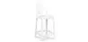 Bar Stool with Backrest - Transparent Design - 65cm - Victoria Queen image 9