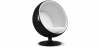 Buy Batton Chair - Black Shell and White Interior - Faux Leather White 19540 - in the EU