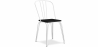 Buy Dining Chair - Industrial Style - Wood and Metal - Lillor White 59241 - prices