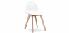 Buy Dining chair Denisse Scandi Style Premium Design - Tissu White 59267 - in the EU
