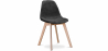 Buy Dining chair Denisse Scandi Style Premium Design - Tissu Black 59267 - prices