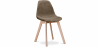 Buy Dining chair Denisse Scandi Style Premium Design - Tissu Chocolate 59267 home delivery