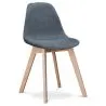 Buy Dining chair Denisse Scandi Style Premium Design - Fabric Dark grey 59267