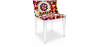 Buy Dining Chair - Transparent Legs - Patterned Design - Miss Style Transparent 31382 - in the EU