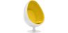 Egg Design Armchair - Upholstered in Fabric - Eny image 9