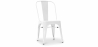 Buy Dining chair Stylix Industrial Design Square Metal - New Edition White 99932871 at Privatefloor