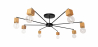Buy Ceiling Lamp - Scandinavian Design - Bellou Black 59295 - in the EU