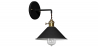 Buy Wall Sconce Lamp - Vintage Design - Curie Black 59293 - in the EU