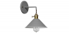 Buy Wall Sconce Lamp - Vintage Design - Curie Grey 59293 - prices