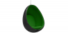 Buy Suspension Eny Chair  - Black structure - Fabric Green 59306 - prices