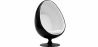Buy 
Egg Design Armchair - Upholstered in Fabric - Eny White 59312 - prices