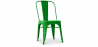 Buy Steel Dining Chair - Industrial Design - New Edition - Stylix Green 99932871 at Privatefloor
