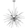 Buy Lydia 9 bulbs hanging lamp  - Metal Silver 59328