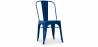Buy Steel Dining Chair - Industrial Design - New Edition - Stylix Dark blue 99932871 in the Europe