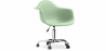 Buy Office Chair Weston Scandi Style Premium Design with wheels Pastel green 14498 in the Europe