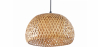 Buy Talli twisted Design Boho Bali ceiling lamp - Bamboo Natural wood 59354 - in the EU