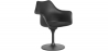 Buy Dining Chair with Armrests - Black Swivel Chair - Tulipan Black 59260 - prices