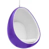 Hanging Egg Design Armchair - Upholstered in Fabric - Eny image 9