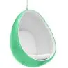 Buy Suspension Eye Chair - Eero Aarnio style - Coloured shell - Fabric Lime 59352